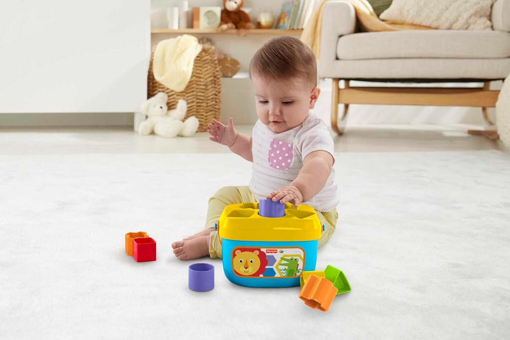 Balde Primeiros Blocos - Fisher-Price - 20cm - 10 Blocos