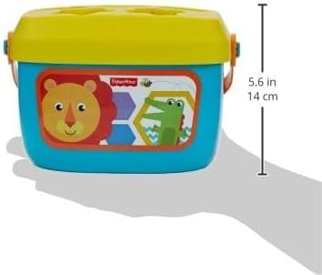 Balde Primeiros Blocos - Fisher-Price - 20cm - 10 Blocos