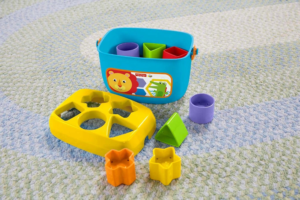 Balde Primeiros Blocos - Fisher-Price - 20cm - 10 Blocos