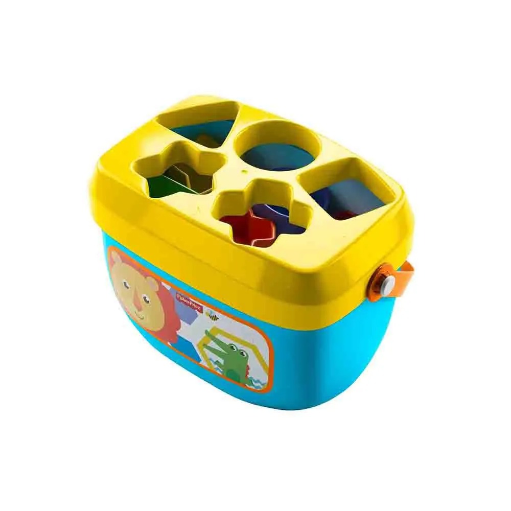 Balde Primeiros Blocos - Fisher-Price - 20cm - 10 Blocos