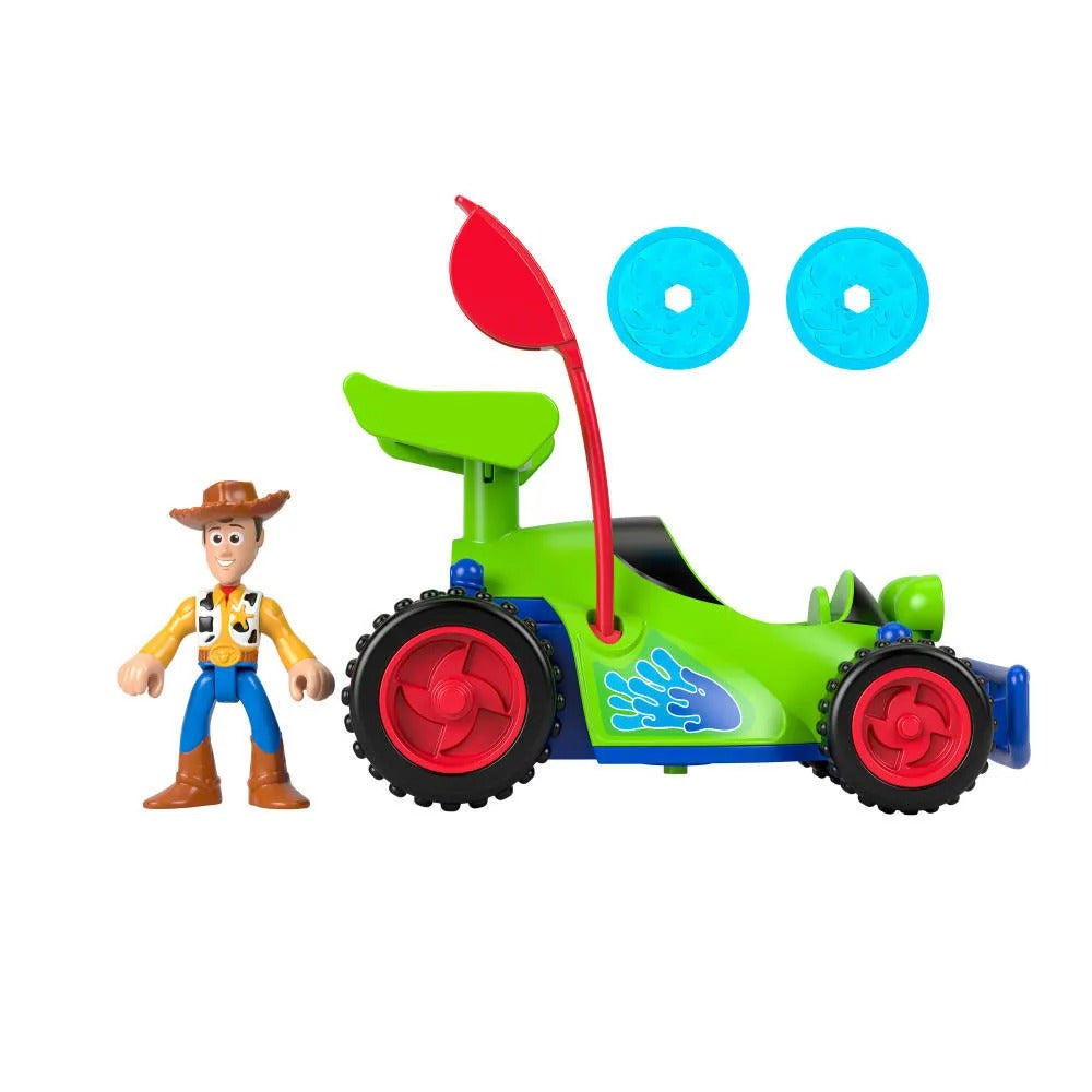 Boneco E Carrinho - Imaginext - Toy Story 5 - Woody E R.C. - Mattel