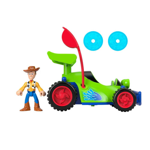 Boneco E Carrinho - Imaginext - Toy Story 5 - Woody E R.C. - Mattel