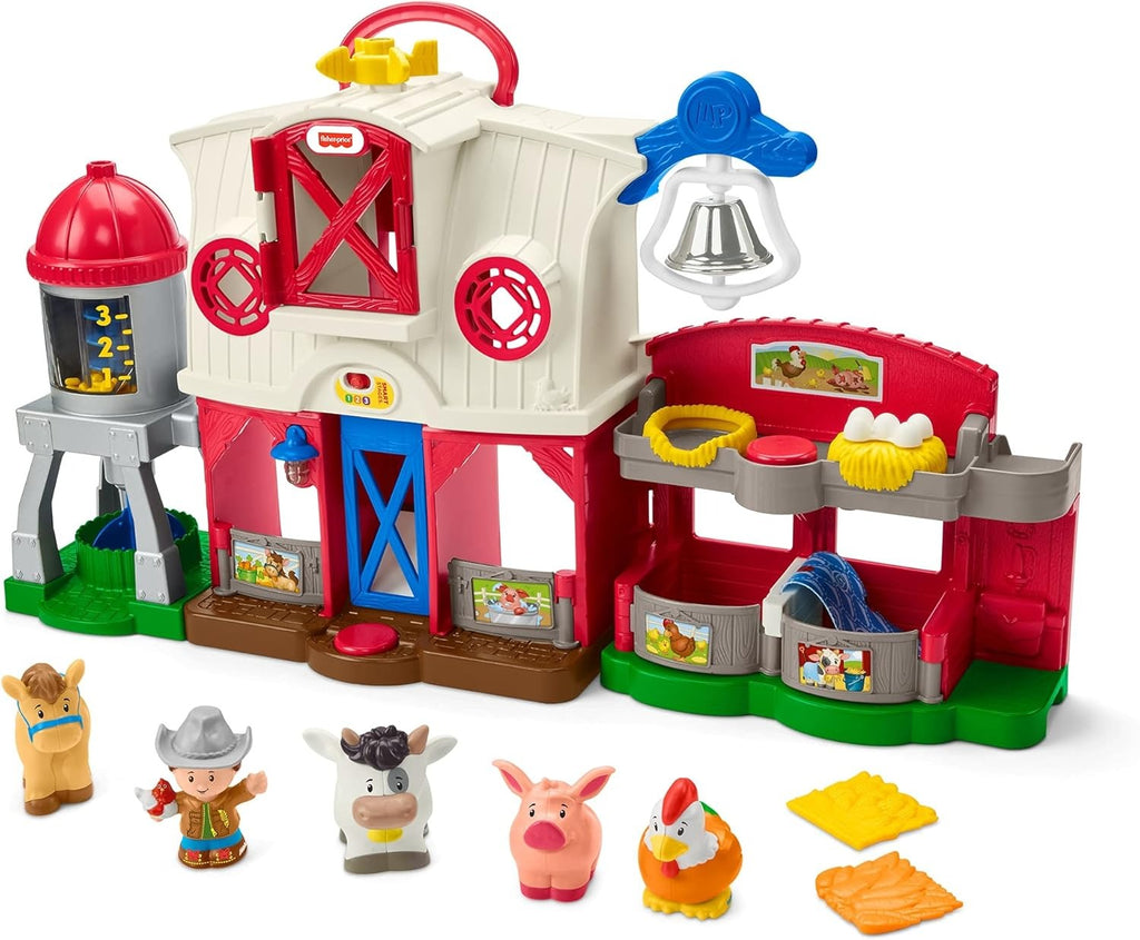 Little People, Cuidados com Animais de Fazenda, Fisher-Price, Brinquedo para Bebês, A partir de 1 ano