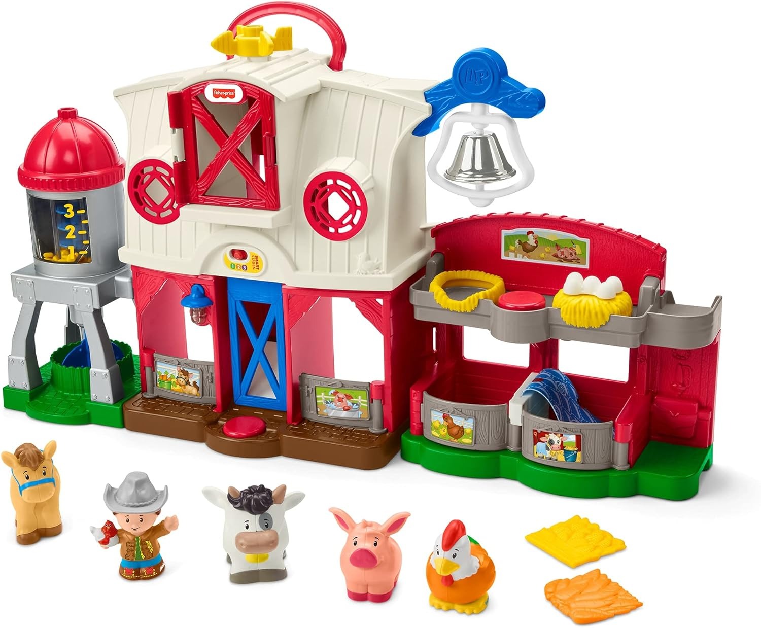 Little People, Cuidados com Animais de Fazenda, Fisher-Price, Brinquedo para Bebês, A partir de 1 ano