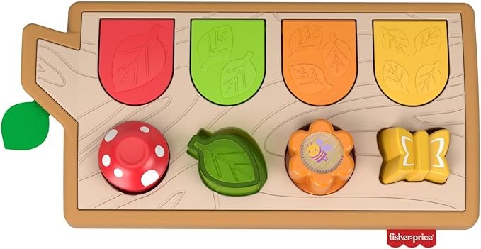 Fisher-Price Animaizinhos Pop Up é um brinquedo de atividades com sons e surpresas que ensinam causa e efeito