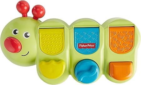 Lagarta de Atividades, Fisher Price, Multicolorido, GCM80, Mattel