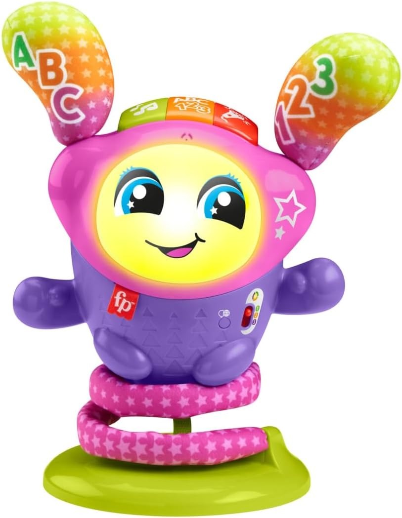 Fisher-Price Brinquedo para Bebês Dj Belle Pular e Aprender 9 meses