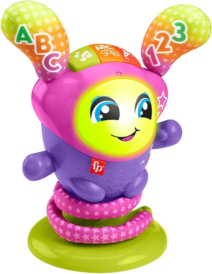 Fisher-Price Brinquedo para Bebês Dj Belle Pular e Aprender 9 meses