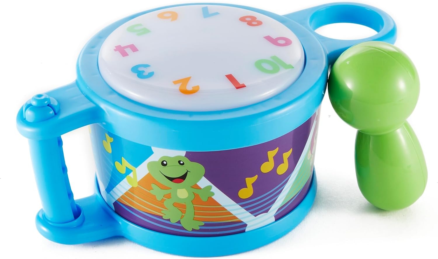 Fisher-Price Aprender e Brincar Brinquedo para Bebês Tambor para crianças a partir de 6 meses