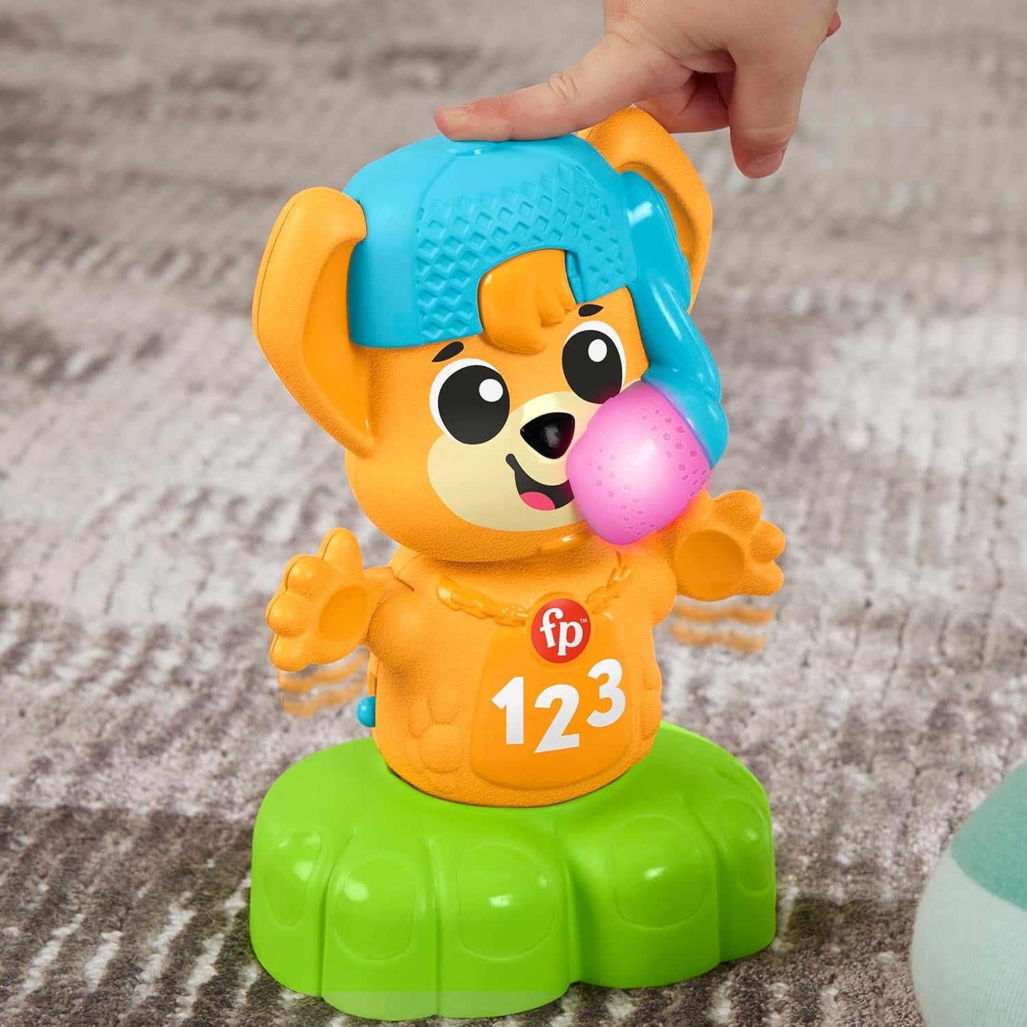 Fisher-Price, Esquadrão Musical Raposa Musical com Músicas, Sons e Frases, Brinquedo para Bebês, A partir de 9 meses