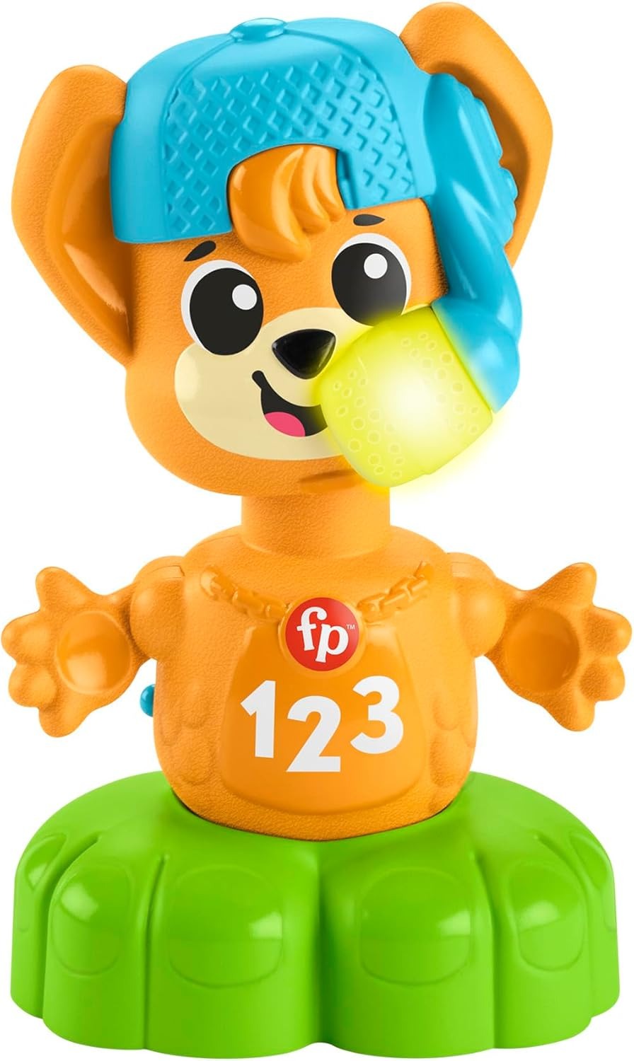 Fisher-Price, Esquadrão Musical Raposa Musical com Músicas, Sons e Frases, Brinquedo para Bebês, A partir de 9 meses