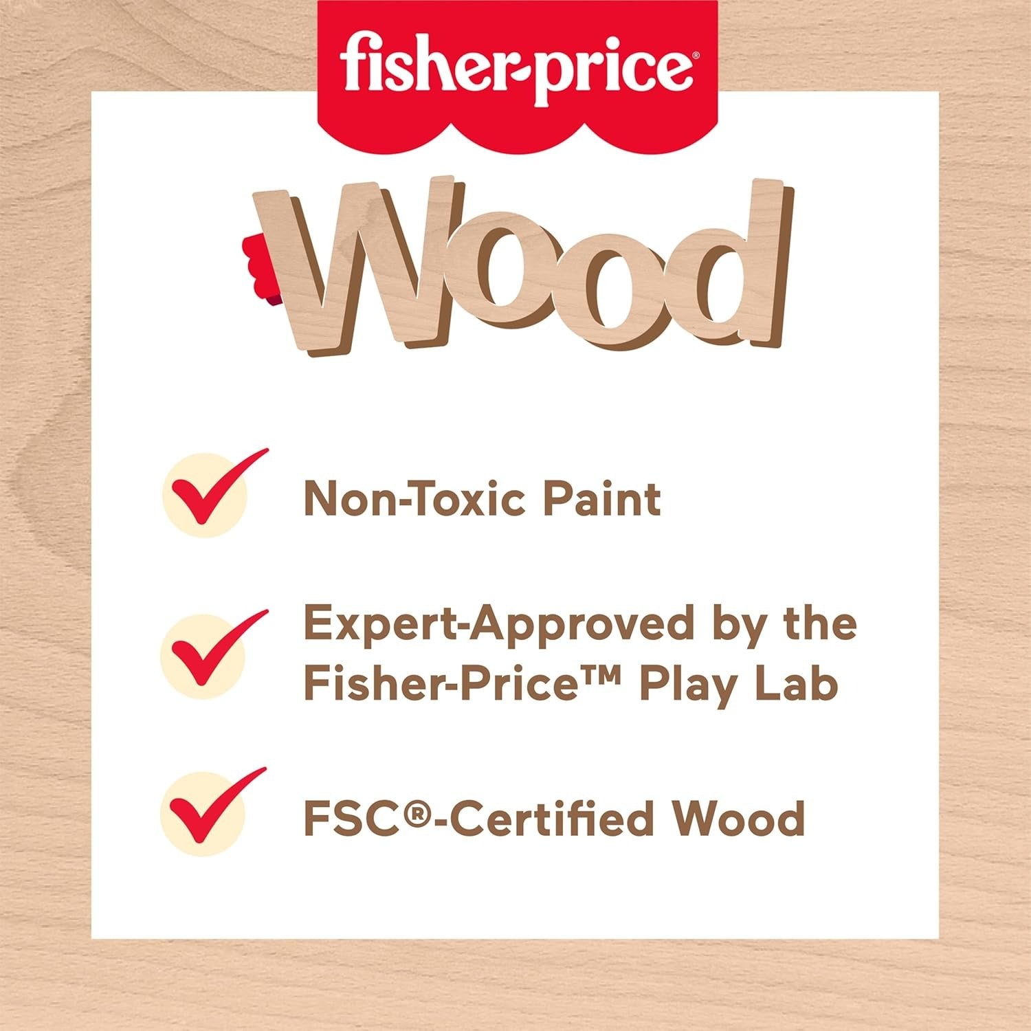 Fisher-Price Pirâmide de aros empilhável, brinquedo para empilhar peças em forma de flor de cores fabricadas em material certificado FSC, conjunto + 18 meses (HXT77)