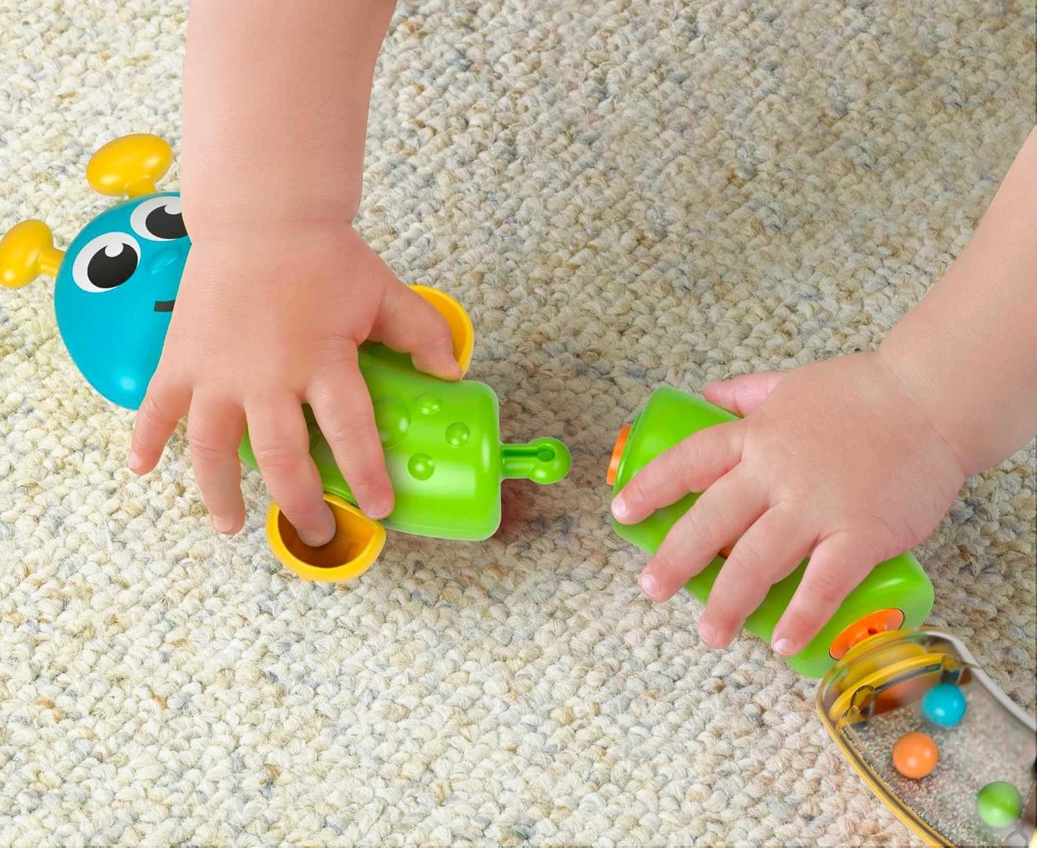 Centopeia de Atividades Fisher Price, Mattel, Amarelo