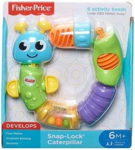 Centopeia de Atividades Fisher Price, Mattel, Amarelo