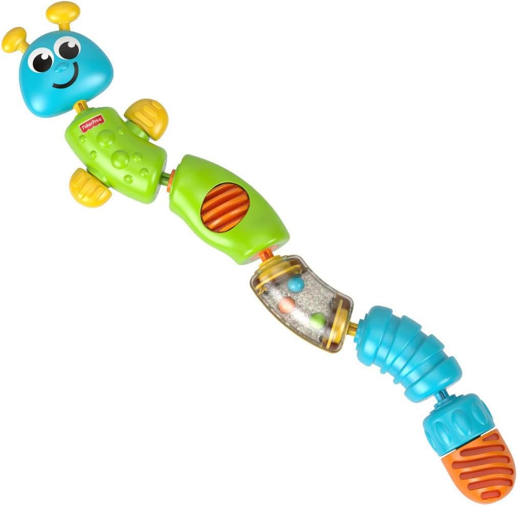 Centopeia de Atividades Fisher Price, Mattel, Amarelo