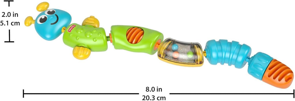 Centopeia de Atividades Fisher Price, Mattel, Amarelo