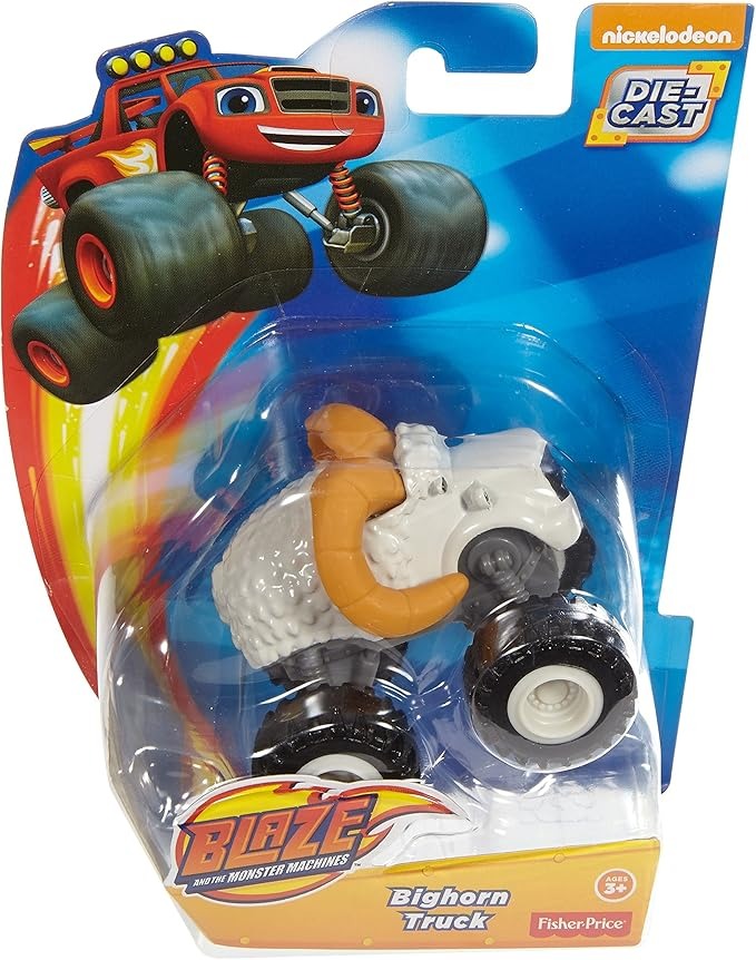 Blaze y los Monster Machines - Veículo básico camião longes cornos (Mattel CKK64)
