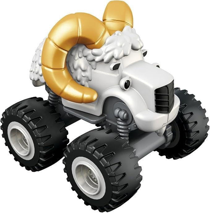Blaze y los Monster Machines - Veículo básico camião longes cornos (Mattel CKK64)