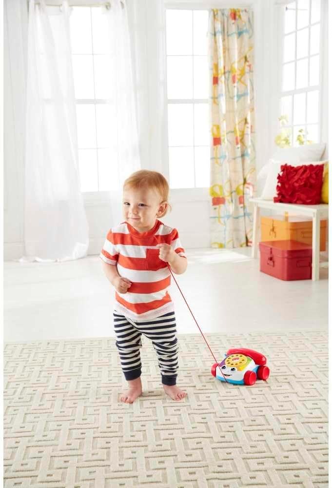 Fisher-Price Brinquedo para Bebês Novo Telefone Feliz para crianças a partir de 1 ano