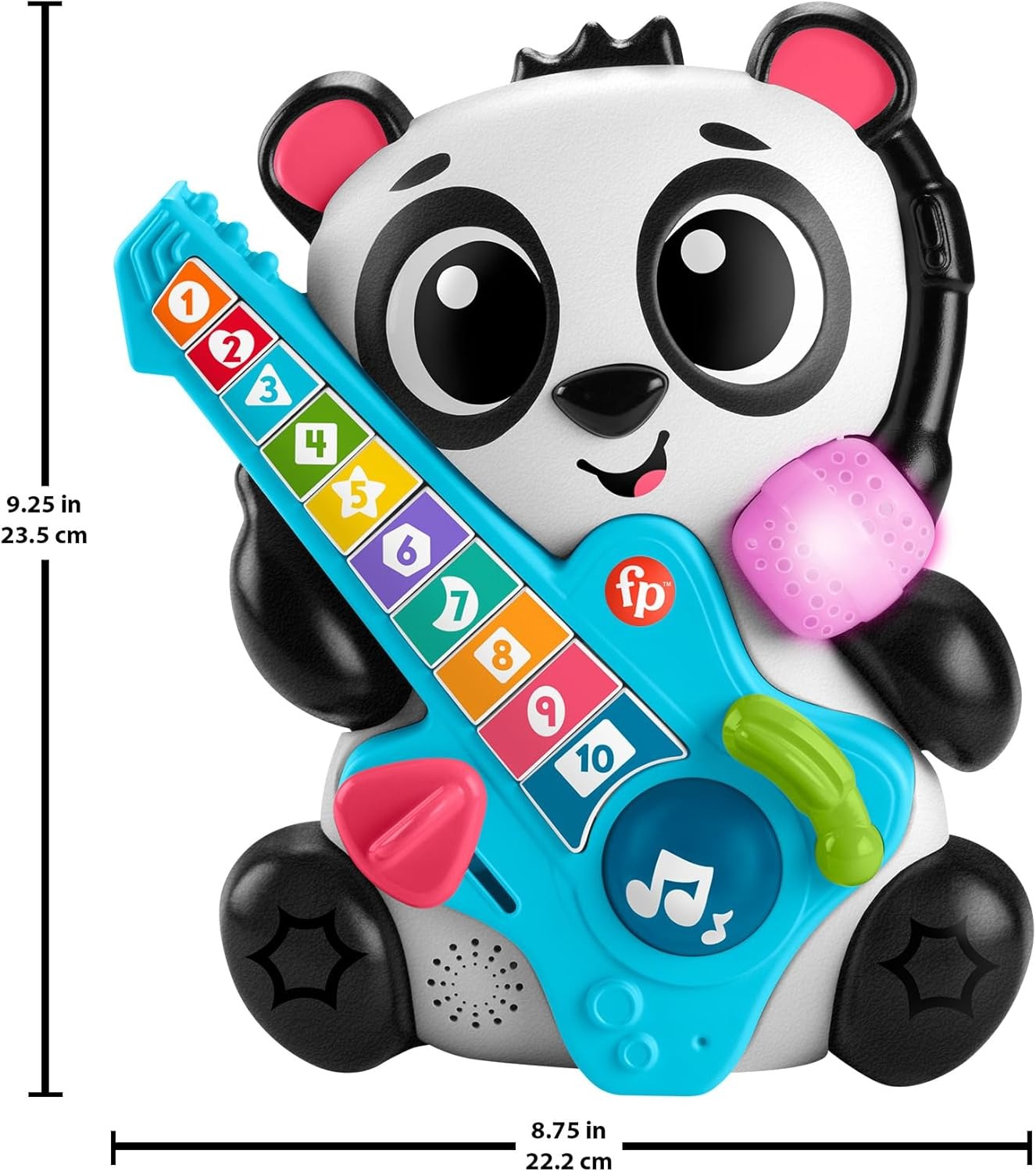 Fisher-Price, Esquadrão Musical Panda Vamos Cantar Juntos, Brinquedo para Bebês, A partir de 9 meses