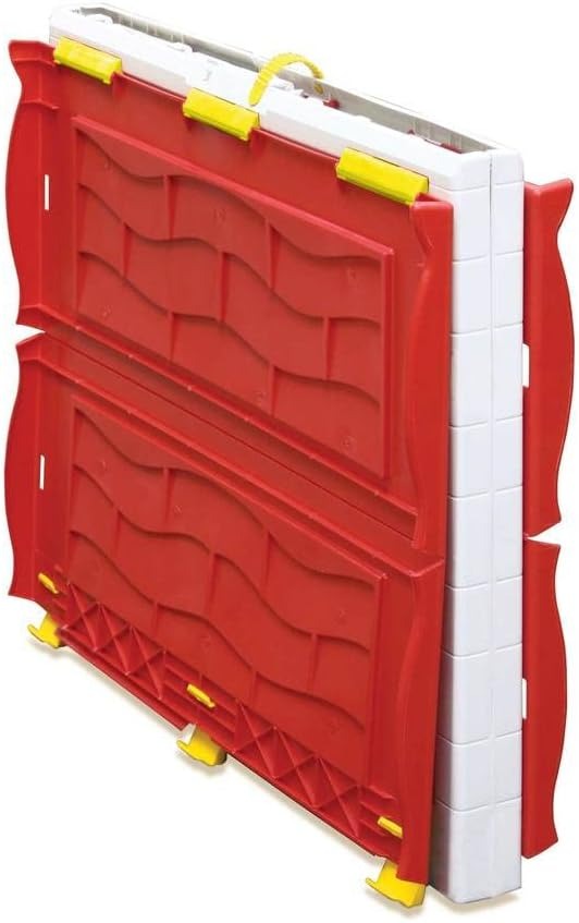 Cosco Kids, Casinha Portátil Kids, Playhouse, Bege e Vermelha