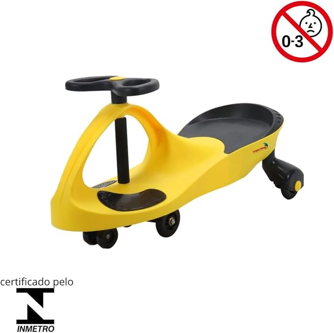 Carrinho de Rolimã Amarelo, Importway