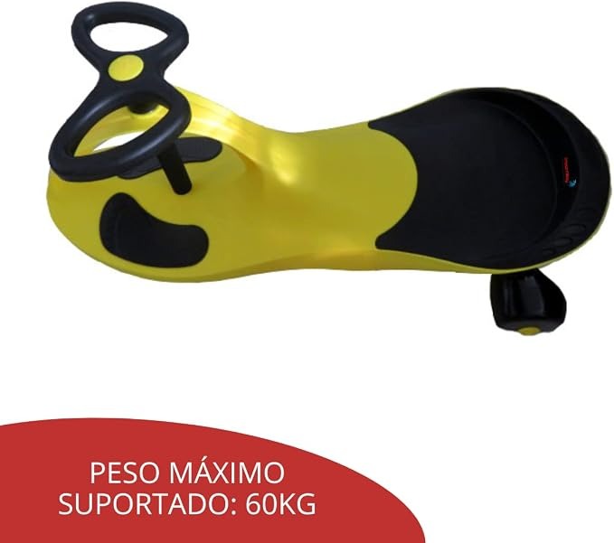 Carrinho de Rolimã Amarelo, Importway