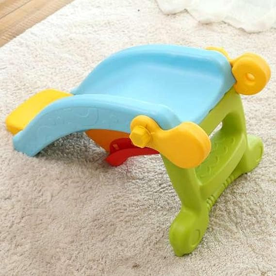Playgrung Escorregador e Gangorra Infantil, Importway, Multicor