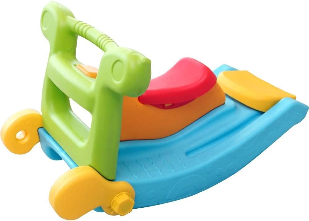 Playgrung Escorregador e Gangorra Infantil, Importway, Multicor