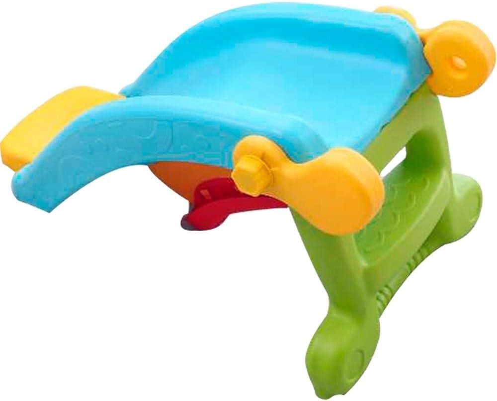 Playgrung Escorregador e Gangorra Infantil, Importway, Multicor