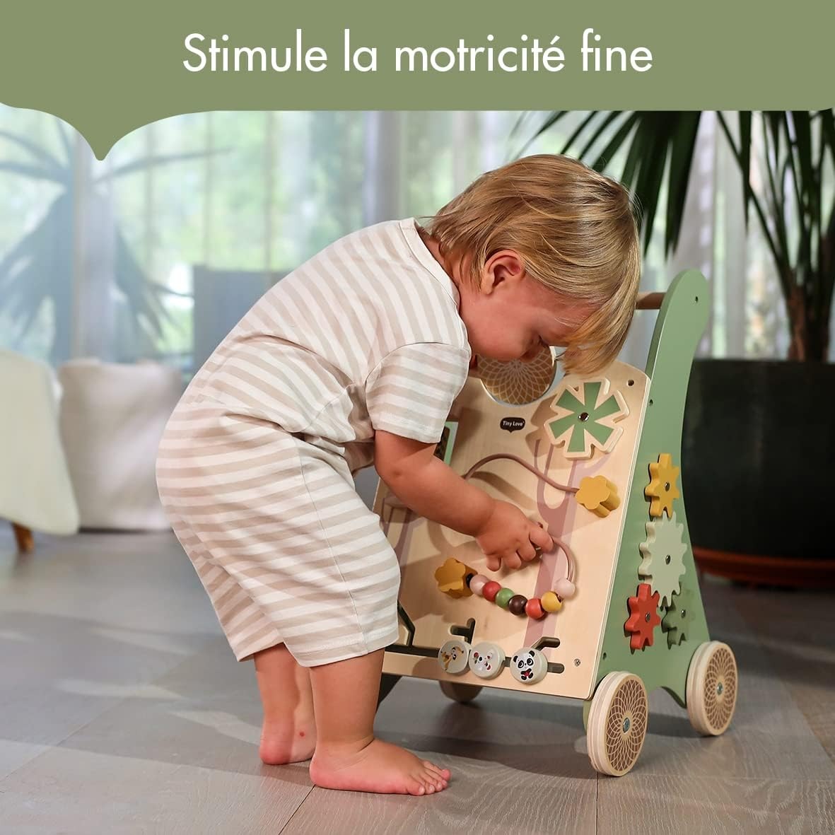 Tiny Love, Andador Multifuncional de Madeira, Boho Chic
