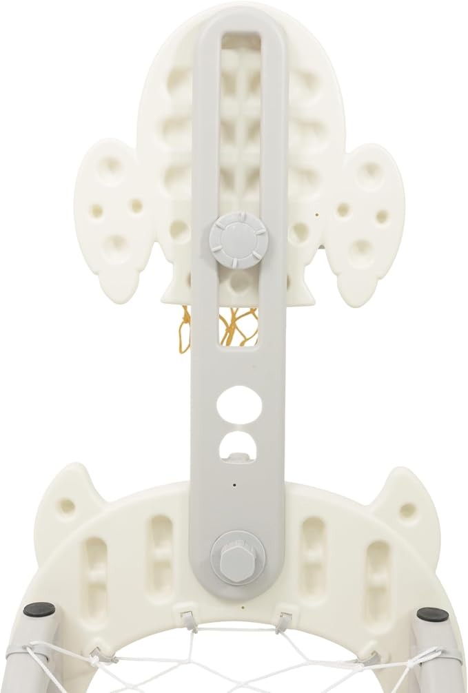 Freso Centro de Atividades Multiesporte Infantil 3 em 1 com Futebol, Basquete e Argolas. Brinquedo Esportivo Indoor que estimula coordenação motora e interação. Compacto, Leve e Seguro, Ideal para Apartamentos, Escolas, Creches e Brinquedotecas