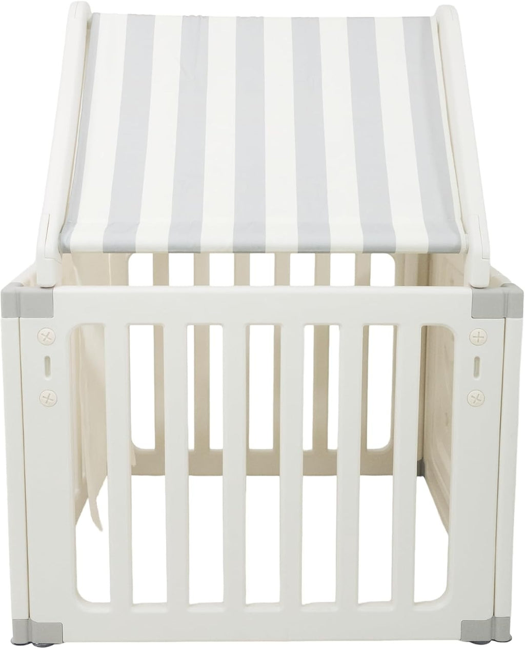 Freso Casinha Estilo Cabana com Cercado Infantil. Ideal para Quartos e Brinquedotecas. Estrutura Resistente, Fácil de Limpar e Espaço Seguro para Crianças Brincarem Dentro de Casa
