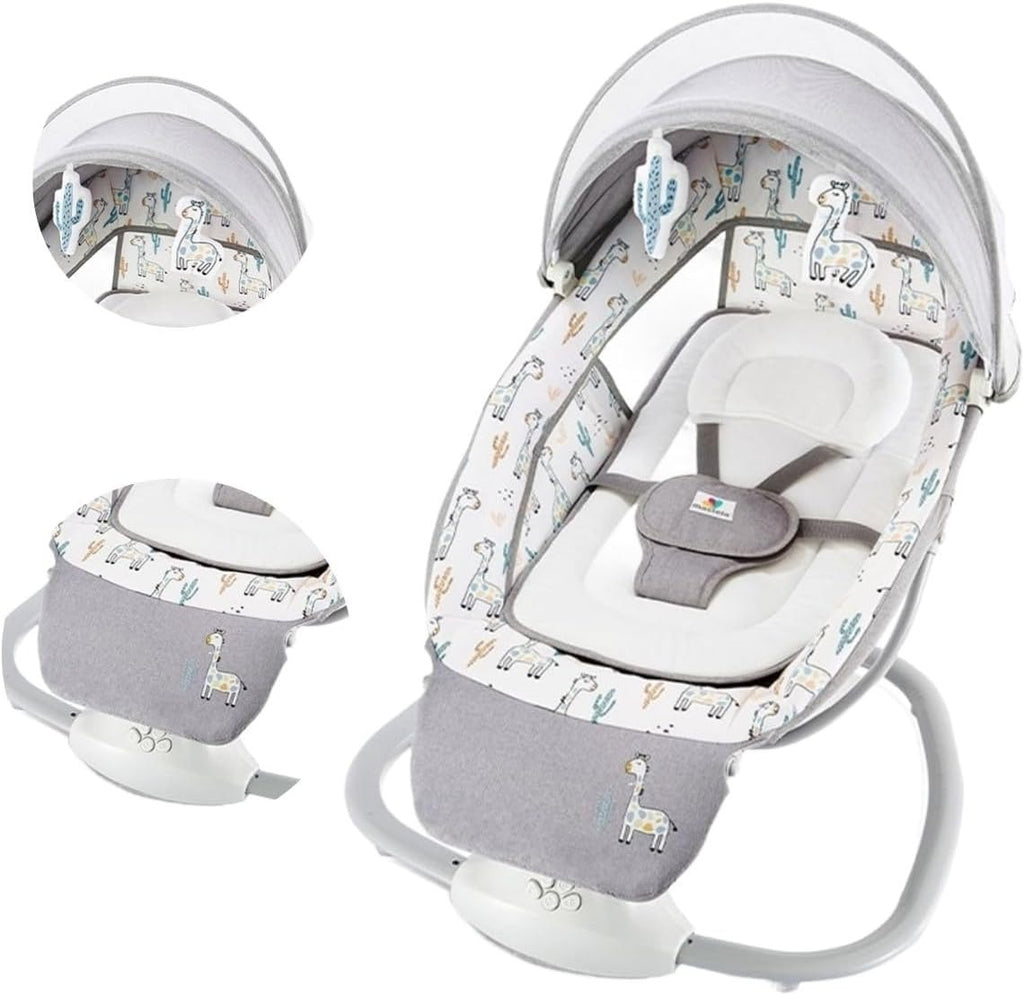 CADEIRA TECHNO PLUS COM SUPORTE RECLINÁVEL PARA OS PÉS CACTO/GIRAFA