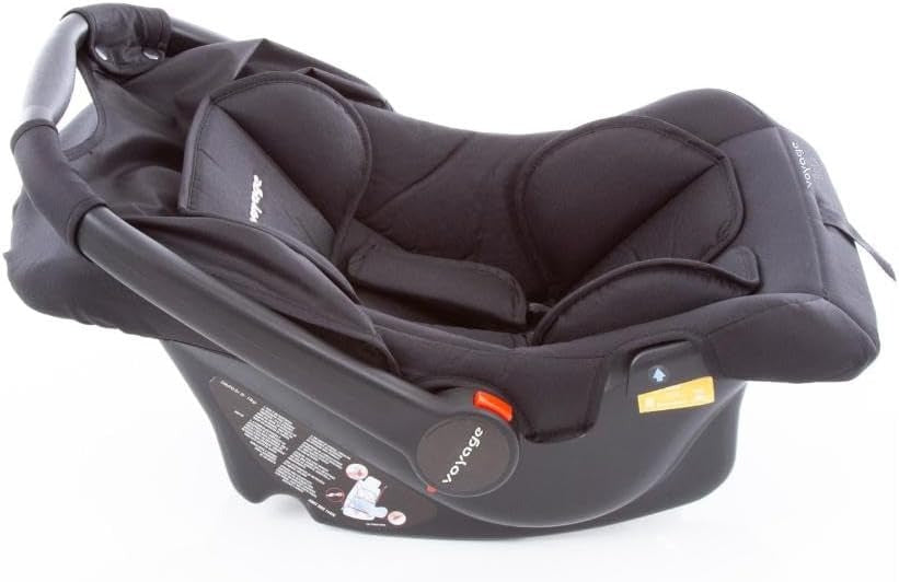 Bebê Conforto Infantil Cadeirinha para Carro Beta Preto Mescla Voyage