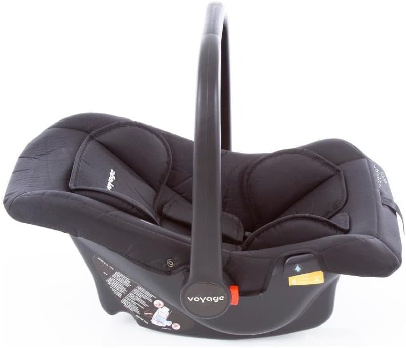 Bebê Conforto Infantil Cadeirinha para Carro Beta Preto Mescla Voyage