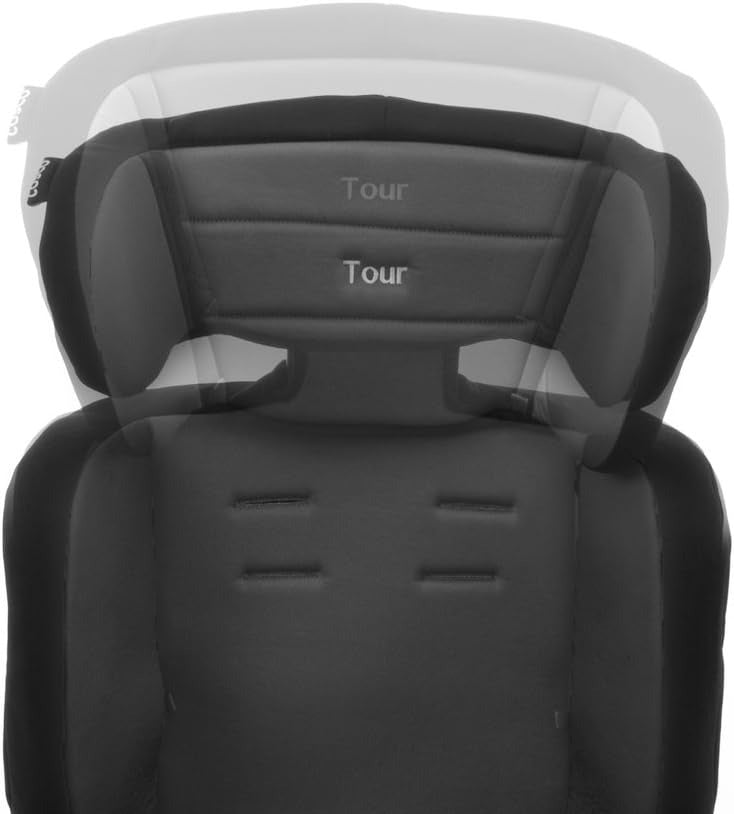Cosco Kids, Cadeirinha Tour, 9 a 36 Kg, Cinza e Preto
