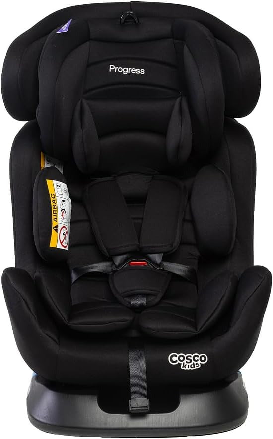 Cosco Kids, Cadeirinha Progress, 0 a 36kg, Preto